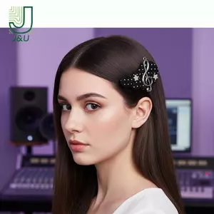 Kẹp tóc Harajuku Polka Dot Star Note Wing Phụ kiện tóc phong cách Y2K dành cho bé gái Quà tặng trang trí trường học hàng ngày