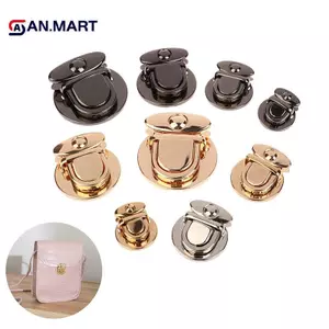 AN.MART Đóng Snap Clasps Craft DIY Metal Lo Bag Case Bule Clasp Cho Túi Xách Túi Đeo Vai Ví Tote Phụ Kiện Phần Cứng VN