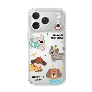 Chó lạp xưởng dự tiệc ỐP đIệN ThoạI Cho IPhone 17 16PRO 15Plus 14 13 12 11 Promax XR XSMAX ốP Silicon TPU MềM Trong SuốT