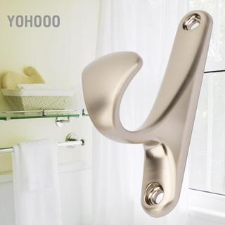 Yohooo Yohooo Móc Áo Móc Khăn Móc Treo Cửa Tường Phòng Tắm Nhà Vệ Sinh Kim Loại Đơn Để Treo Quần Áo Mũ (Champagne)