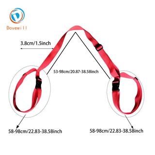 Dovewill Di Động Có Thể Điều Chỉnh Thảm Tập Yoga Giá Đỡ Dây Đeo Tay Sling Cho Dày Pilates Thảm Tập Gym Du Lịch Phụ Kiện Yoga