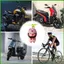 Tay Lái Xe Máy Đồ Chơi Tay Cầm Dễ Thương Động Vật Búp Bê Các Bức Tượng Nhỏ Có Mũ Bảo Hiểm Đồ Trang Trí Heo Dễ Thương Xe Máy wipqsvn