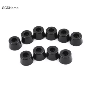 GCDHome 10 Chiếc 21mm x 15mm Bla Hình nón lõm Chân cao su Miếng đệm HOT