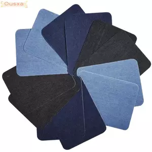 OUSXA 4 / 12 Chiếc Khuỷu Tay Đầu Gối Trang Phục Đính May Quần Jean DIY