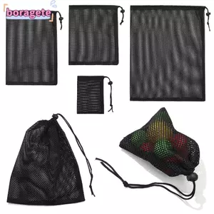 Túi dây rút lưới BORAGETE Du lịch Nylon Home Stuff Sack