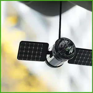 Máy Làm Mát Không Khí Vệ Tinh Ô Tô Xoay 360 Tự Động Trang Trí Mặt Dây Chuyền Ô Tô Cho Người Lái Xe Chi Tiết Phục Hồi Du Lịch wipqsvn