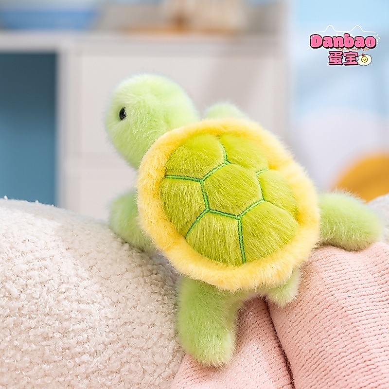 [DANBAO] Happy Little Turtle Đồ chơi sang trọng Búp bê rùa dễ thương với vật liệu từ tính Quà tặng mềm cho trẻ em Quà tặng sinh nhật DANBAO Đồ chơi
