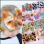 SQ Hướng Dương Sơ Sinh Nơ Đầu Dành Cho Bé Gái Trẻ Sơ Sinh Turban Tóc Mũ Mềm Mũ Bonet Cho Trẻ Em Unisex