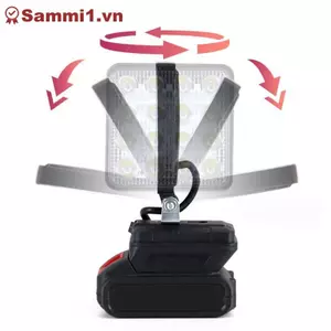 Đèn LED làm việc ZK Makita 18V, Đèn pin di động để cắm trại & khẩn cấp VN