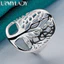 URMYLADY Bạc 925 Cây Đời 6-10 # Nhẫn Nữ Tiệc Cưới Thời Trang Quyến Rũ Trang Sức