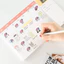 Doro Dorothy Miếng Dán Cuộn Miếng Dán 500 Internet Nóng Ngộ nghĩnh Sổ Tay Chất Liệu Ốp Lưng Điện Thoại diy Cắt Phim Băng 6.7