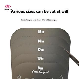 HWETR 1 Cái Trắng / Boot Shaper Đứng Dạng Chèn Cao Boot Hỗ Trợ Giữ Giày Bốt Hình Ống Cho Nữ Nam Nhựa Giày Bốt Dài Hỗ Trợ