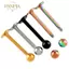 PNPIA- 10 Cái / bộ Phẫu Thuật Bóng Thép Bông Tai Thanh Môi Mũi Thanh Body Piercing Trang Sức
