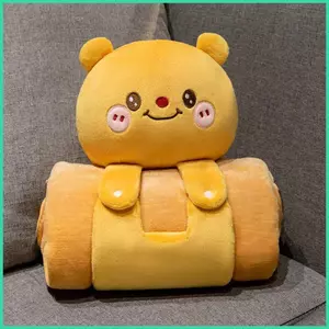 Thảm Ngủ Cho Mầm Non Capybara Hình Cắm Trại Ngủ Thảm Trẻ Em Chăn Nhiều Năng Thoải Mái Giường Ném sonlekvn