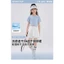 Bộ đồ thể thao khô nhanh cho bé gái Phong cách mới Ice Silk Áo ngắn xếp li Culottes Đồ thể thao chơi gôn