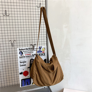 Túi đeo vai và đeo chéo vải canvas phong cách Nhật Bản mới