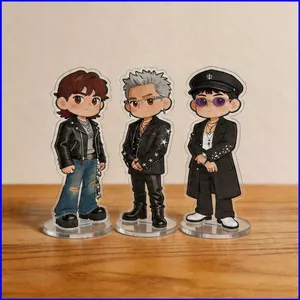 SQ3 BIGBANG G-DRAGON Tấm Đứng Coachella Acrylic Ký Hiệu Ngôi Sao Để Bàn Trang Trí QS3