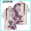 SY3 Uma Musume Pretty Derby Biwa Hayahide Cosplay vải 3D mùa hè Áo thun Anime tay ngắn hàng đầu YS3