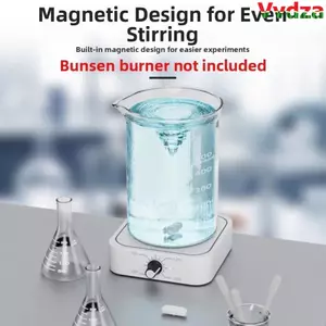 Máy trộn từ tính VVDZA, Tấm khuấy từ tính pin Lithium 2000RPM, Động cơ DC không chổi than chuyên nghiệp có thanh khuấy từ tính tại nhà