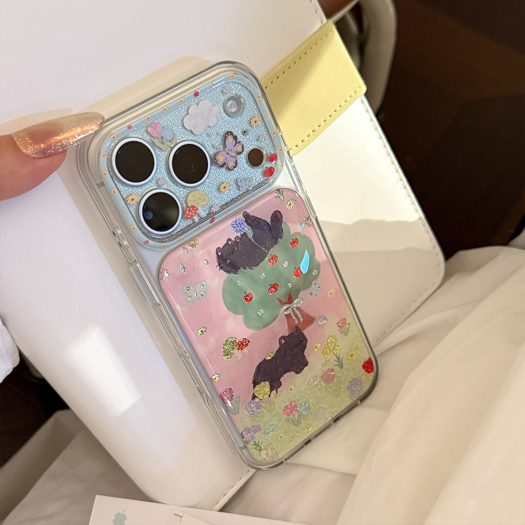 Ốp lưng iPhone hình mèo rừng dễ thương phù hợp cho iPhone 17 Pro Max có khả năng bảo vệ màn hình cho các mẫu 16, 15, 14, 13, 12 và 11. Nó cung cấp bảo vệ chống sốc. YRNC