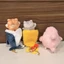 PS1 Mướp Sang Trọng Cá Mập Mèo Tempura Tôm Sakura Thiên Thần Mèo Sang Trọng Búp Bê Có Thể Thu Vào Móc Khóa Túi Charm SP1