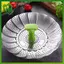 SWEET 9 / 11 Inch Thép Không Gỉ Lotus Hấp Khay Gấp Thực Phẩm Hấp Rau Quả Giỏ Thực Phẩm Lưới Hấp Ra Nấu Ăn Nồi n