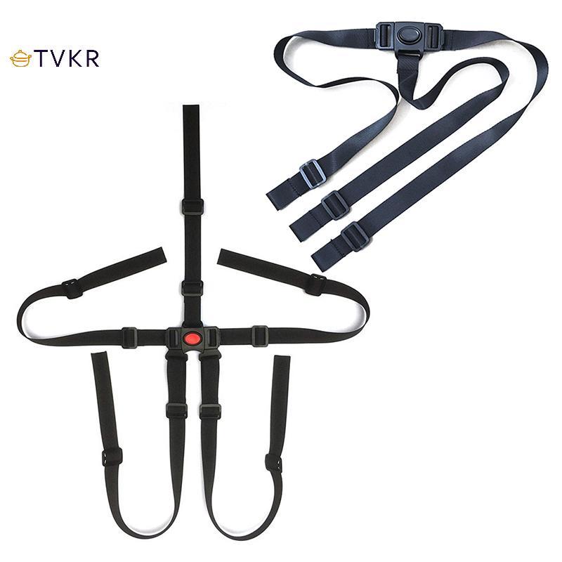 TVKR Ghế Ăn Cho Bé Đai An Toàn 3 / 5 Điểm Cho Bé Ăn Ghế Đai Xe Đẩy Bé Phụ Kiện Ghế Cao Pushchair Thắt Lưng OIK