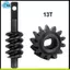 Dành Cho SCX30 Worm Gear Trục Trước Và Sau Bánh Răng Nâng Cấp Các Bộ Phận- 13T RC Mẫu Xe Tương Thích