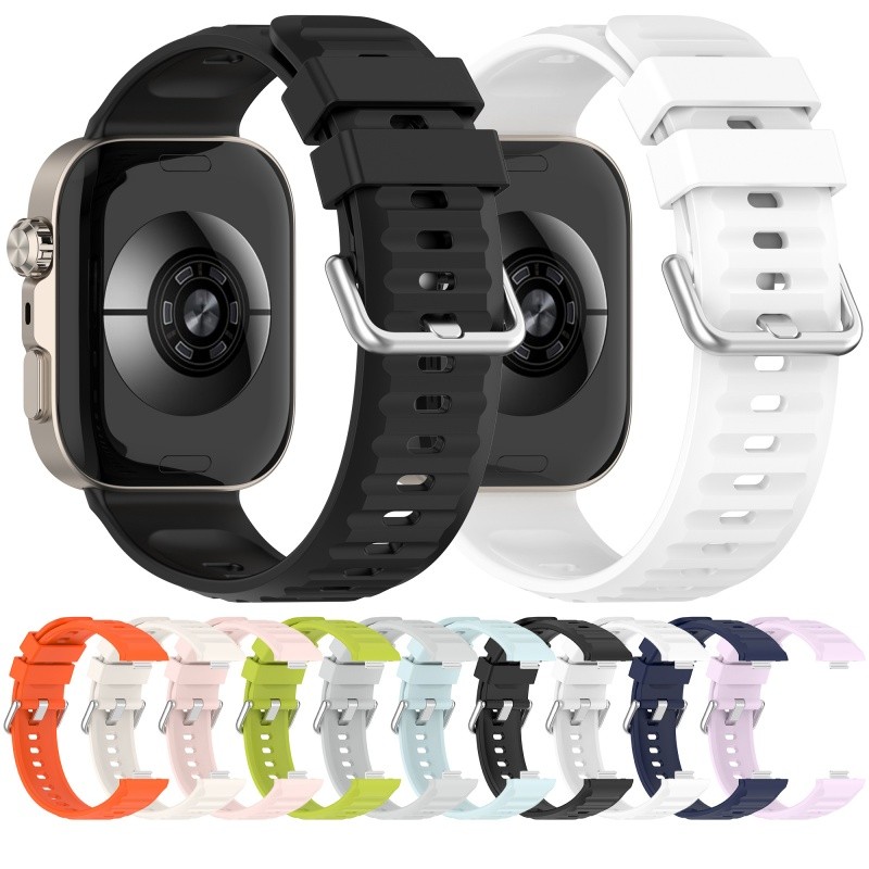 Dây đeo mềm cho Huawei WATCH FIT 3 4 5 Pro Dây đeo cổ tay thay thế đầy màu sắc Dây đeo cho Huawei WATCH FIT5 FIT4 FIT3 Pro Vòng đeo tay silicon