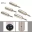 apill Zerone 5 XLR 3 Nam sang Mono 6.35mm 1/4 Cắm Micro Âm Thanh Mic Kết Nối Adapter