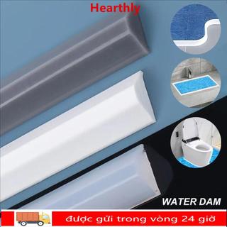 Ngưỡng tắm HEARTHLY, Bảo vệ đập nước bồn rửa bằng silicon, Phòng tắm chuyên nghiệp có thể gập lại Máy giặt chặn nước tách khô ướt