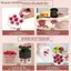 {AKIN} 7 Lỗ Cherry Pitter Qui Pit Loại Bỏ Thực Phẩm An Toàn Hoàn Hảo Cho Nhà Bếp Gia Đình Làm Mứt Làm Dụng Cụ Trái Cây Làm Sạch Dễ Dàng {a}
