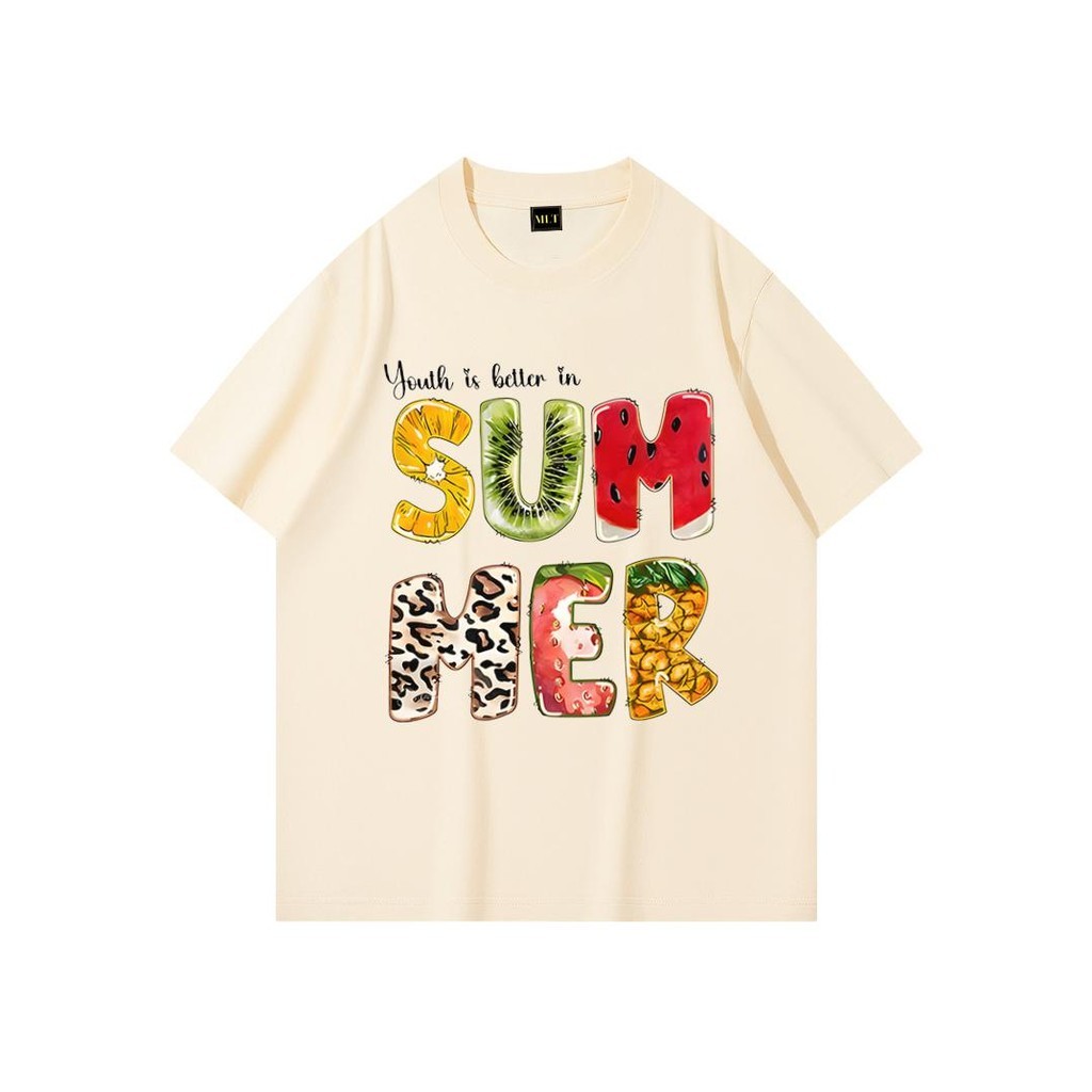 （Giao hàng 24h）Angela Áo phông unisex, nam nữ, mặc đôi, mặc nhóm đều đẹp. 100% cotton, thoáng mát cho mùa hè năng động