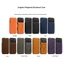Ốp Điện Thoại Da, Phong Cách Kinh Doanh, Dành Cho Apple iPhone 17 / 17 Pro / 17 Pro Max / 17 Air, Có Đóng Từ Tính, Sạc Từ Tính, Chặn RFID