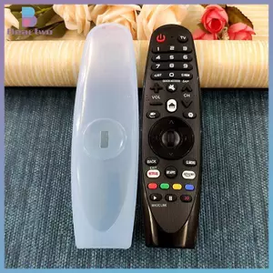 < beartwo > Ốp Silicon Trong Suốt Cho Tivi Điều Khiển Từ Xa Vỏ Bảo Vệ AN-MR600 / 650 Mới