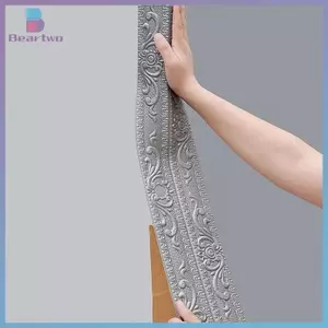 < beartwo > Đường ốp chân tường xốp Tự dính Bên trong góc ngoài Khuôn viền khung cửa sổ Sill Gạch men trang trí Stiers Mới