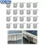 <cosyh>Water Management Clips for Solar Panels Durable Aluminum for Enhanced Efficiency