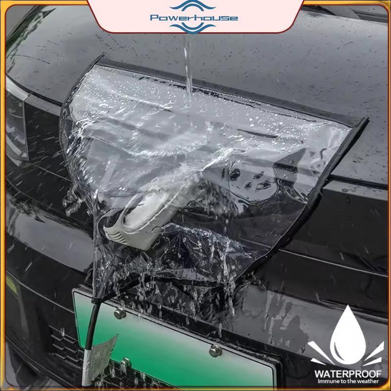 POWER Sạc xe hơi điện Cắm bảo vệ cổng từ tính Vỏ chống nước chống mưa Chống bụi cho trạm sạc cấp 2 ngoài trời.