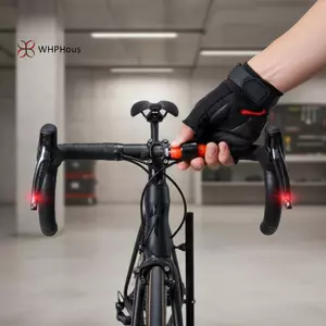 < WHPHous-t > 2 phích cắm tay lái xe đạp có đèn LED thông minh có đèn báo rẽ chống nước để đi xe an toàn đẹp