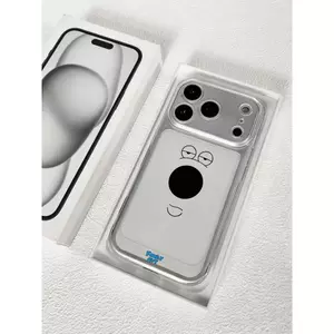 Mắt tròn tối giản Đối với trường hợp iPhone 1715 16P New 1413 Soft Jane
