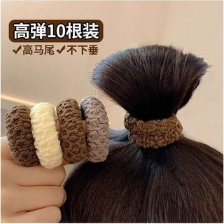 Dây buộc tóc đuôi ngựa cao dày dày có độ đàn hồi cao 2024 Dây buộc đầu cao su Dây buộc tóc nữ Mũ đội đầu 5.24 0GNW