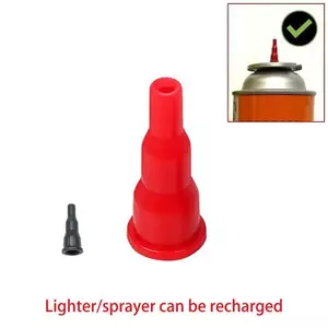 ECK 10 Cái Bộ chuyển đổi vòi phun Butan Chuyển đổi bình chứa Cassette thành đầu nối vòi phun khí bơm hơi để đổ đầy HOT