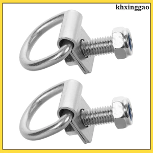 2 Bộ D- Buộc Neo - Kéo Neo Lashing Với M10X40 Vít - Phụ Kiện Xe Kéo Đường Kính 10mm Cho Xe Tải Giường Bảo Vệ Hàng Hóa Xe Hauling khxinggao