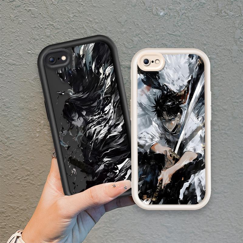 Áp dụng cho iPhone 6 6s 7 8 se2020 Plus Phụ kiện silicon hoạt hình Vỏ điện thoại mềm TPU Yuta Okkotsu Jujutsu Kaisen Sinh viên Angel Eye Ốp lưng chống sốc