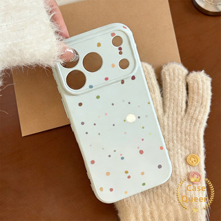 Tương thích với iPhone 14 16 15 13 11 12 17 Pro Max XR X XS Max Air 7 8 Plus SE Full Màn hình Vỏ trái tim bong bóng chấm bi đầy màu sắc