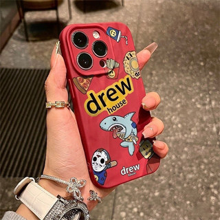 Ốp lưng mềm chống sốc họa tiết thiên cá cho iPhone 17/16/15/14/13/12/11 Pro Max/7/8 Plus/XR/XS Max/SE