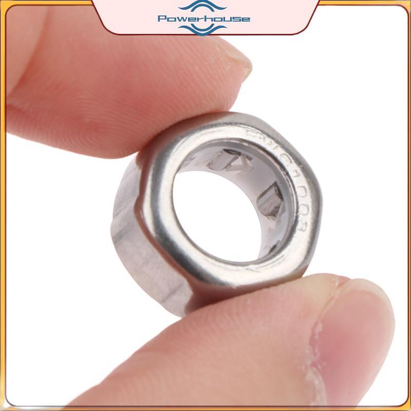 ĐIỆN 2 Chiếc EWC1008 Vòng bi một chiều bằng không gỉ 10x17x8mm Vòng bi bánh răng câu EWC1008 Vòng bi lăn kim.