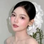 Phụ kiện tóc cô dâu SMILE, Dây buộc tóc co giãn phong cách công chúa cực lớn, Băng đô buộc dây buộc ren đẹp tuyệt đẹp cho áo choàng cô dâu