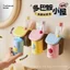 Bán chạy Nhà Nhỏ Bàn Chải Đánh Răng Từ Tính Cốc Không Đục Lỗ Kệ Nước súc Miệng Cốc Chải Nhà Vệ Sinh Treo Dụng Cụ Tiện Dụng Lưu Trữ Cao-