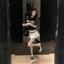 Áo Vest POLO dệt kim lụa băng sọc ve áo phong cách hương thơm mùa hè Slim-fit Slimer Look Tính khí Age @ -
